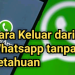Cara Keluar Dari Grup Whatsapp Wa Tanpa di Ketahui