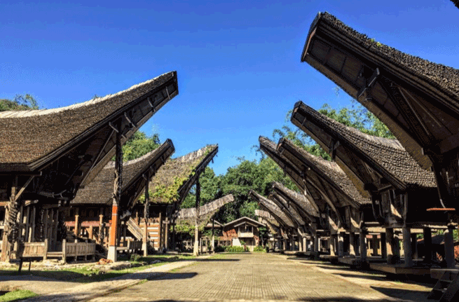 Rumah Adat Tongkonan Tana Toraja