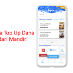 cara top up dana dari mandiri