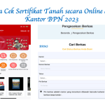 Cara Cek Sertifikat Tanah