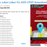 Lokasi Tes SKD CPNS Kemenkumham