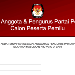 Cek NIK Terdaftar Parpol atau Tidak