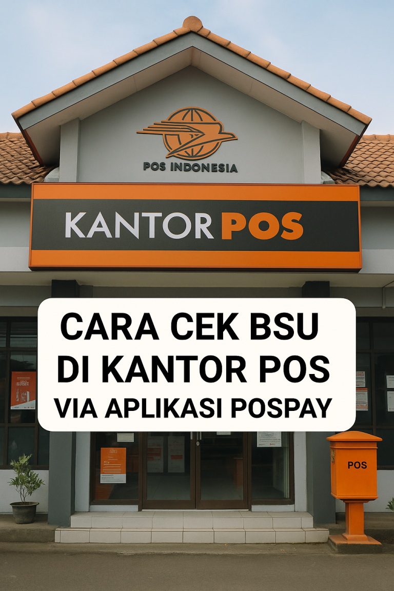 Cara Cek BSU di Kantor Pos via Aplikasi PosPay