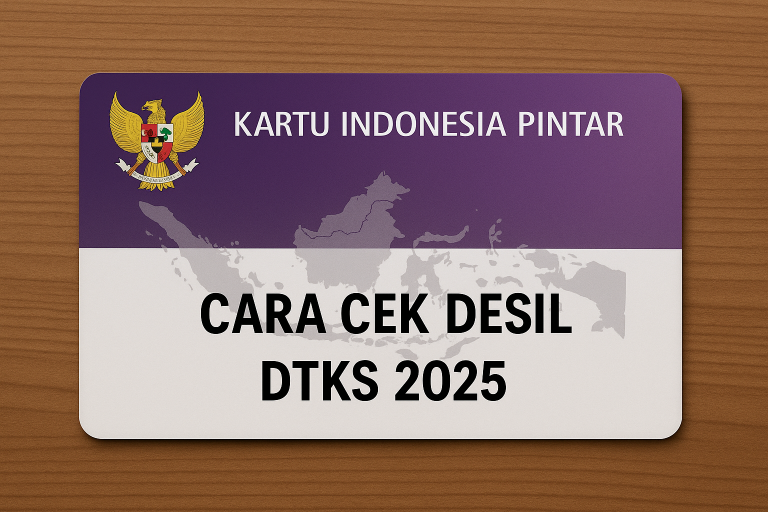 Cara Cek Desil