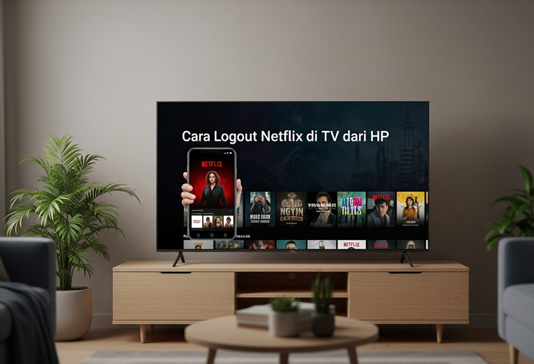 Cara Logout Netflix di TV dari HP
