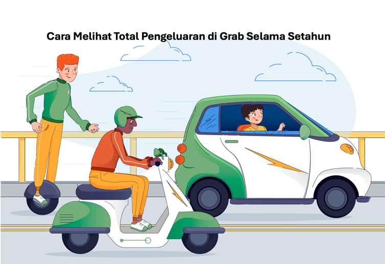 Cara Melihat Total Pengeluaran di Grab Selama Setahun