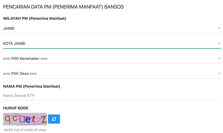 Cara Cek BLT Lewat HP