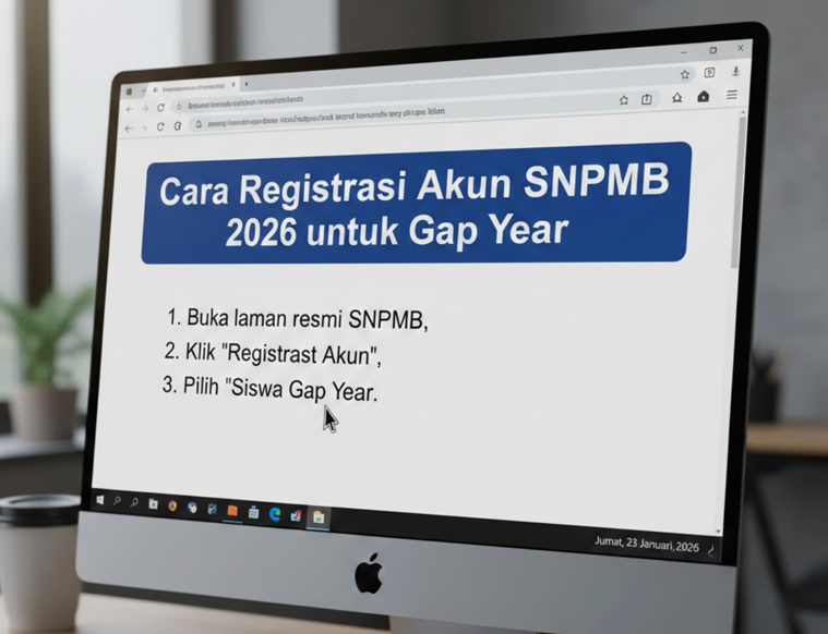 Cara Registrasi Akun SNPMB 2026 untuk Gap Year