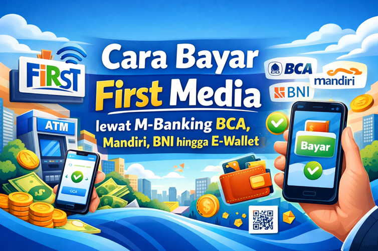 Cara Bayar First Media lewat M-Banking
