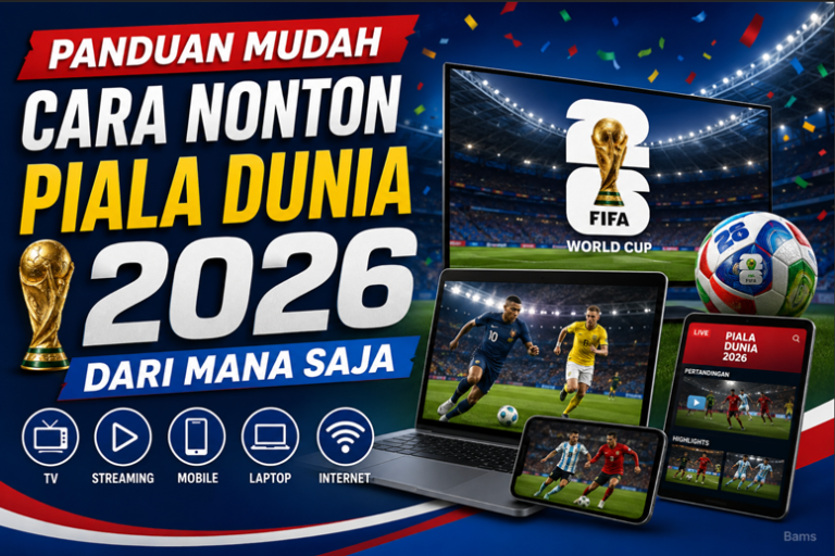 Cara Nonton Piala Dunia 2026