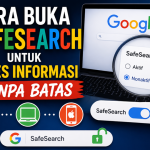 Cara Buka SafeSearch