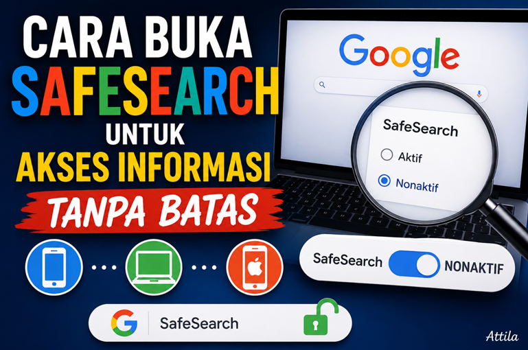 Cara Buka SafeSearch