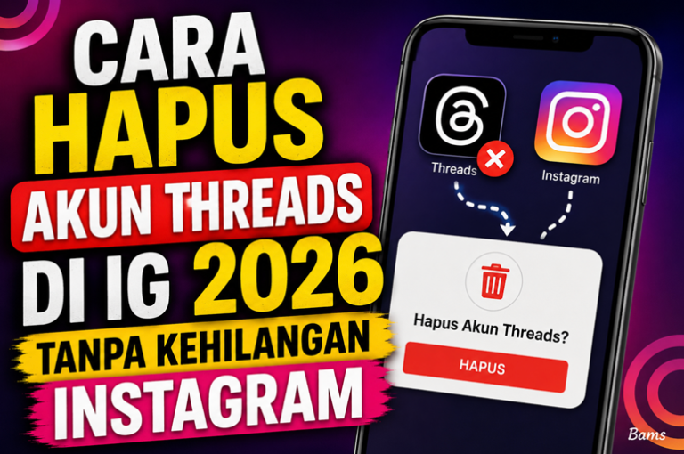 Cara Hapus Akun Threads di IG