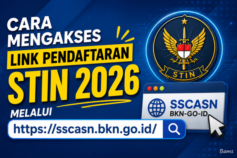 Link Pendaftaran STIN 2026