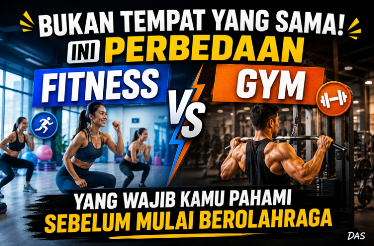 Perbedaan Fitness dan Gym