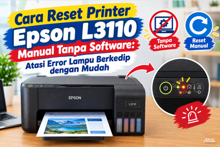 Cara Reset Printer Epson L3110 Manual